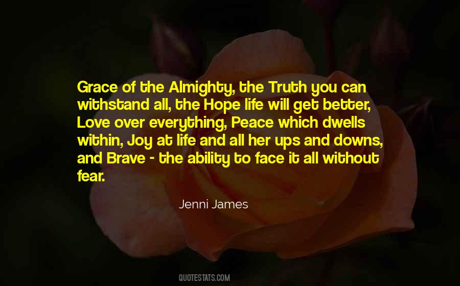 Brave Face Quotes #1584490