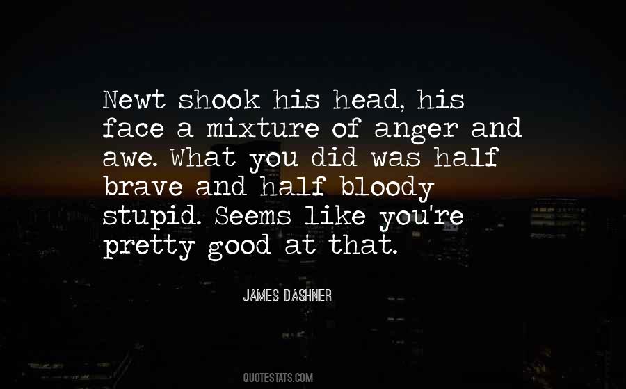 Brave Face Quotes #336757