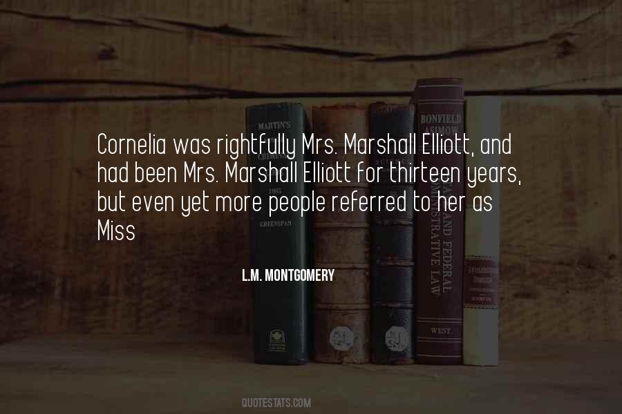 Miss Cornelia Quotes #653602