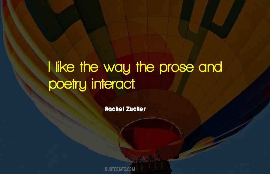 Poetry Prose Quotes #156982
