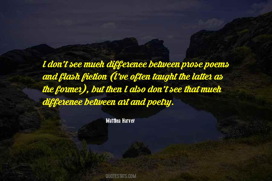 Poetry Prose Quotes #164274