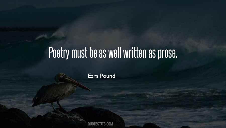 Poetry Prose Quotes #180069