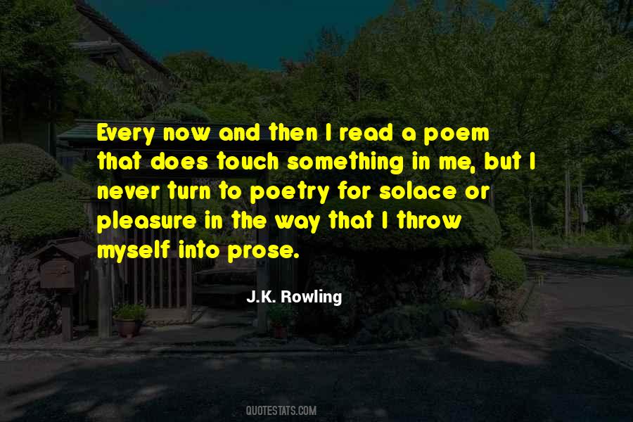 Poetry Prose Quotes #316410