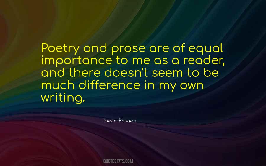 Poetry Prose Quotes #33088