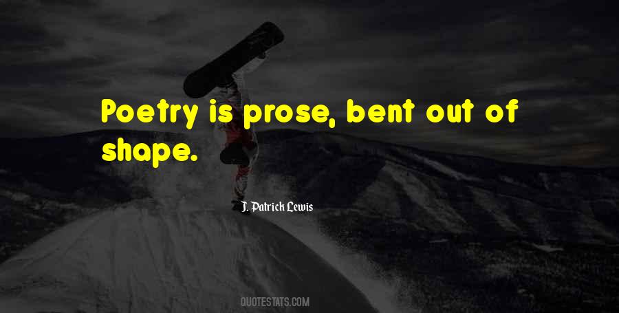 Poetry Prose Quotes #390566
