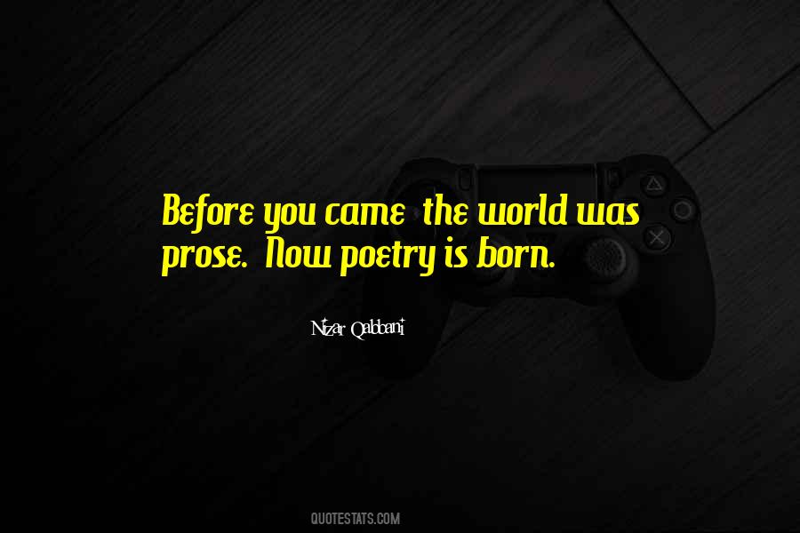 Poetry Prose Quotes #468708