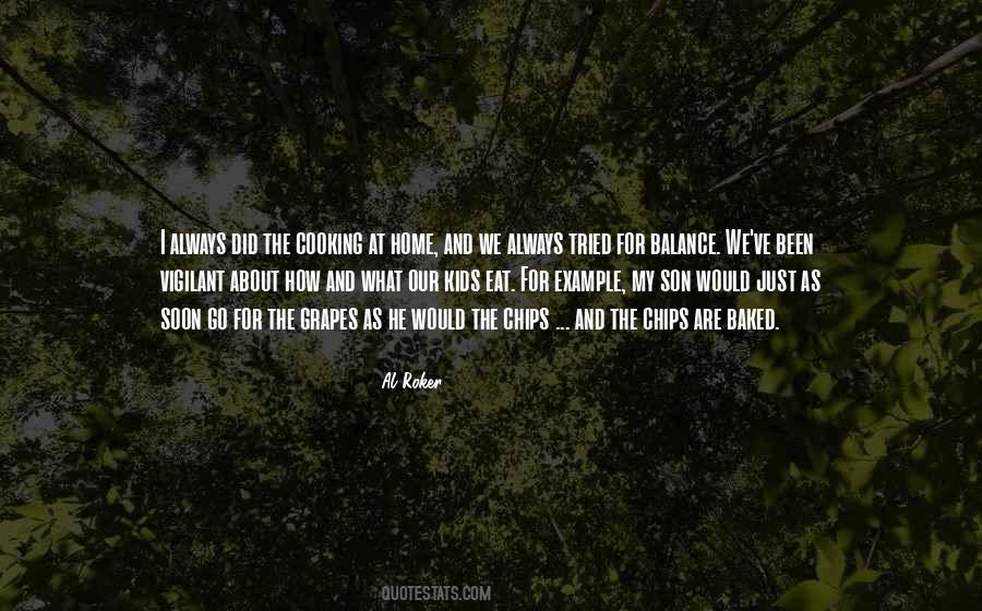 Cooking With Kids Quotes #334862