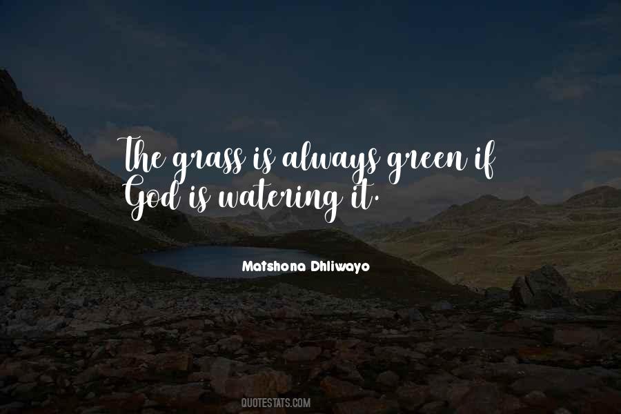 Grass Green Quotes #1013077