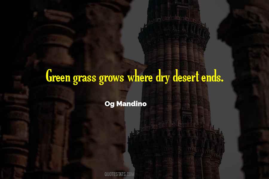 Grass Green Quotes #109584