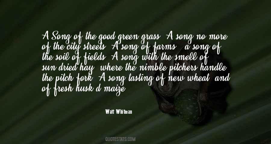 Grass Green Quotes #1125575