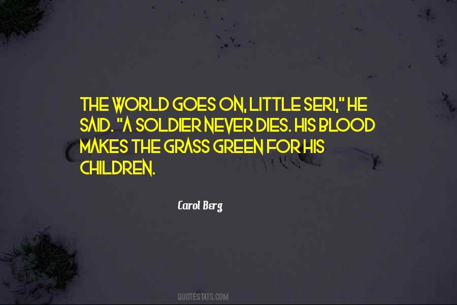 Grass Green Quotes #509360