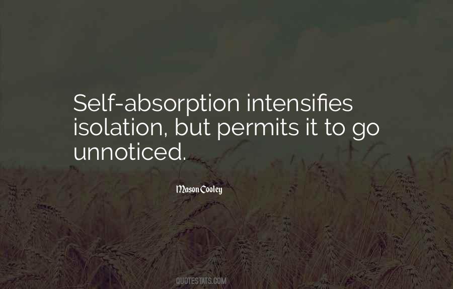 Self Isolation Quotes #556045