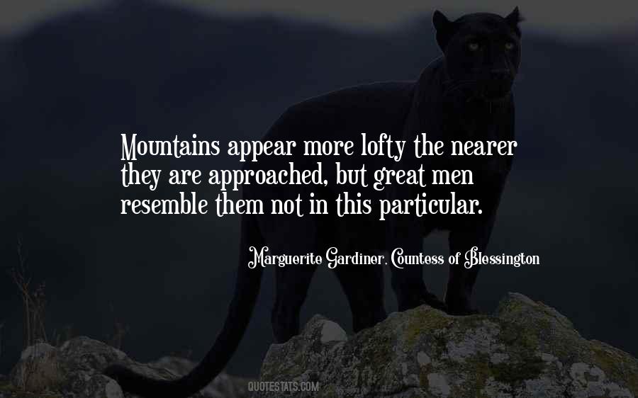 Great Mountains Quotes #1846481