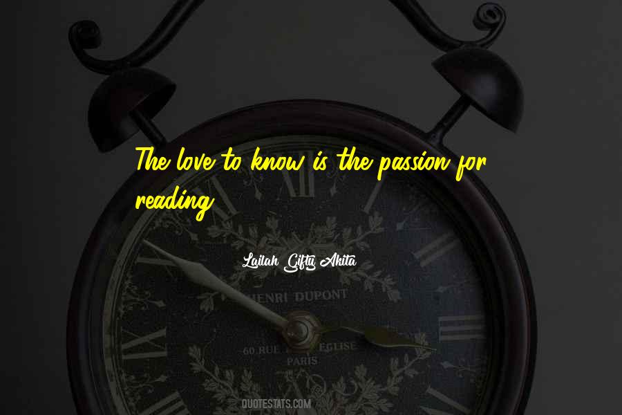 Love For Reading Quotes #1178154