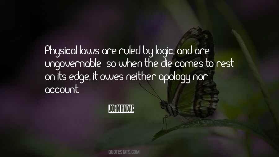 Physical Laws Quotes #1165636