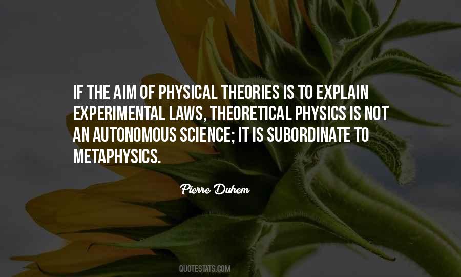 Physical Laws Quotes #417866