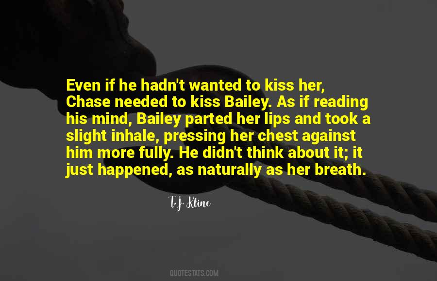 Chest Kiss Quotes #1396277