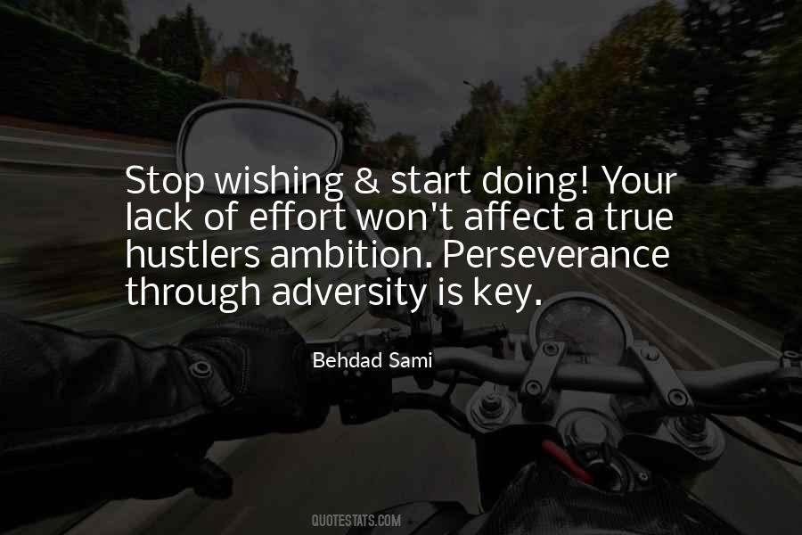 Perseverance Is The Key Quotes #1200337