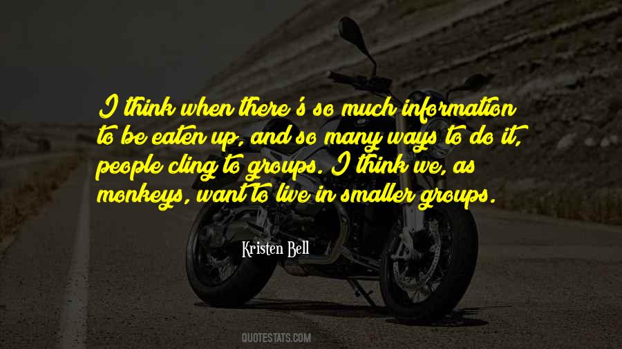 Ways People Live Quotes #1055063