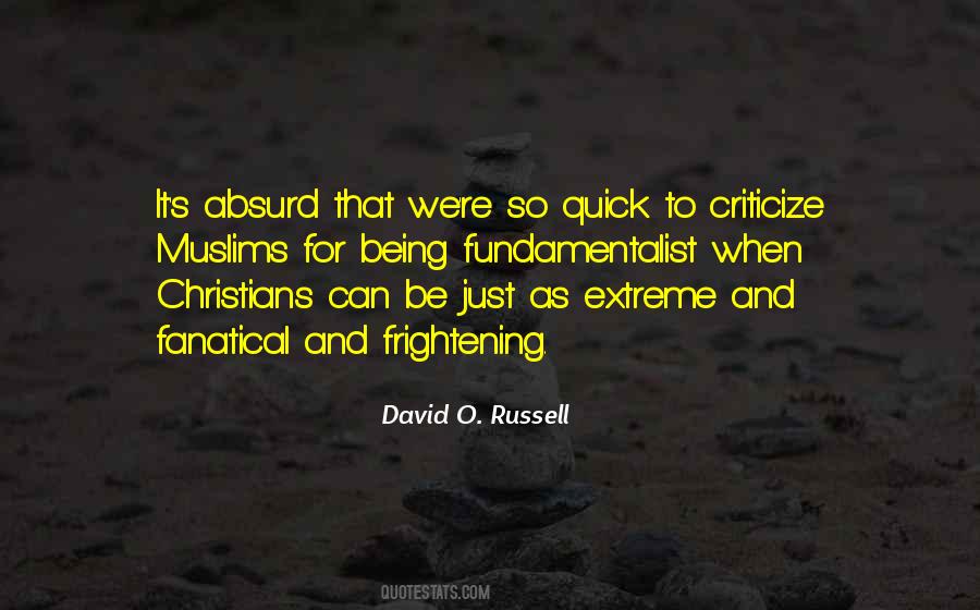 O Russell Quotes #729152