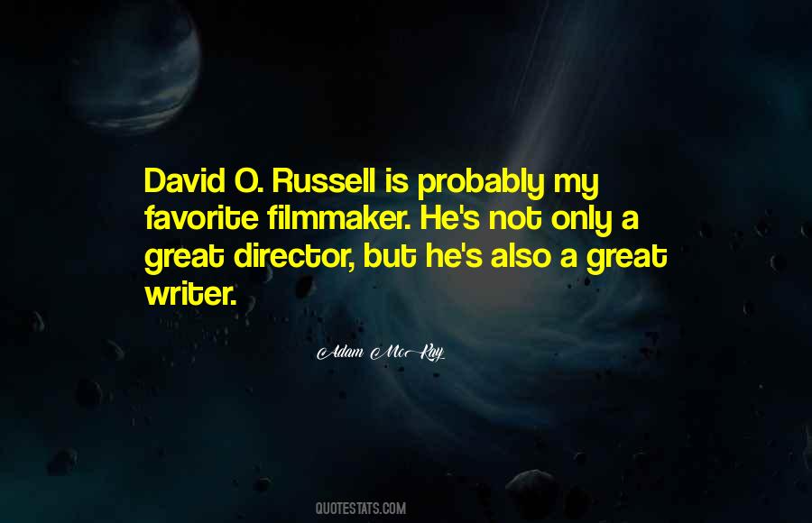 O Russell Quotes #751268