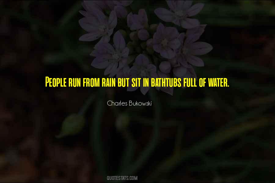 Rain Water Quotes #106785