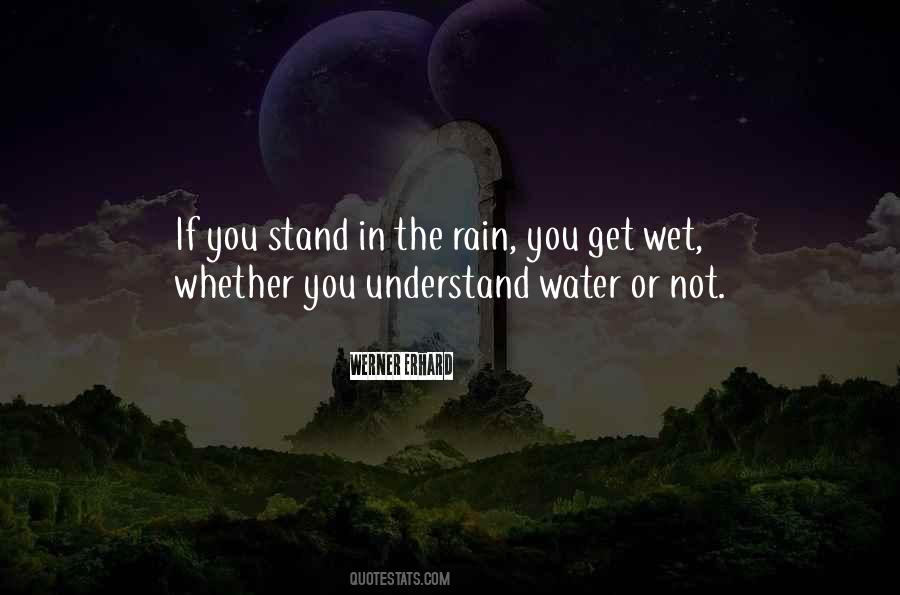 Rain Water Quotes #450860