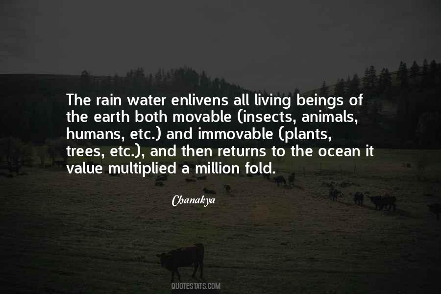 Rain Water Quotes #932602