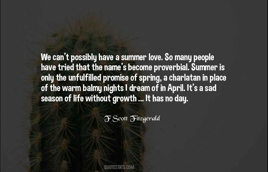 Season Of Summer Quotes #1772715