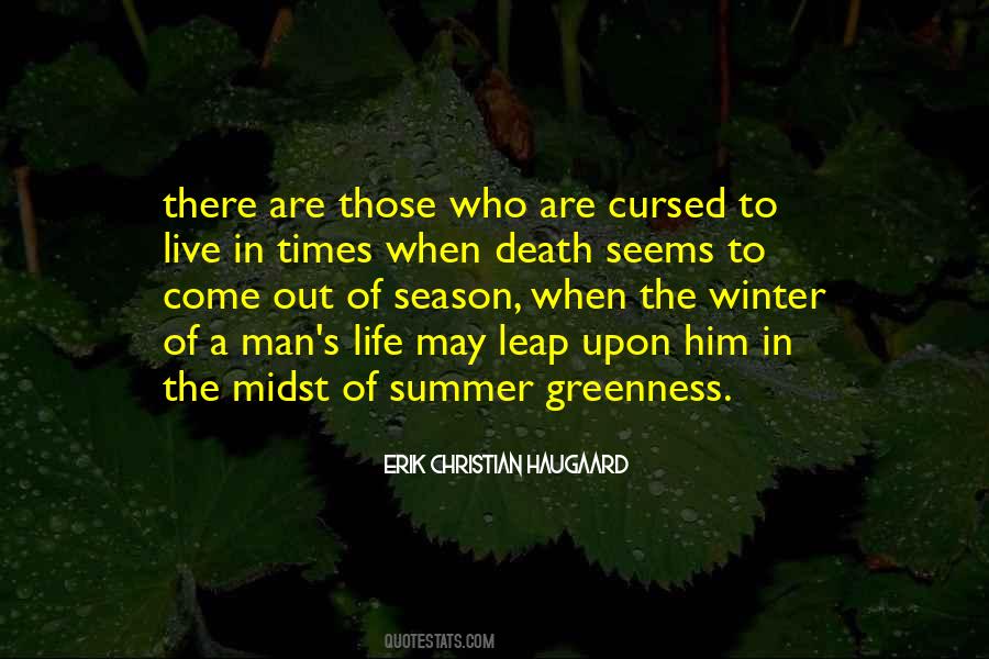 Season Of Summer Quotes #472542