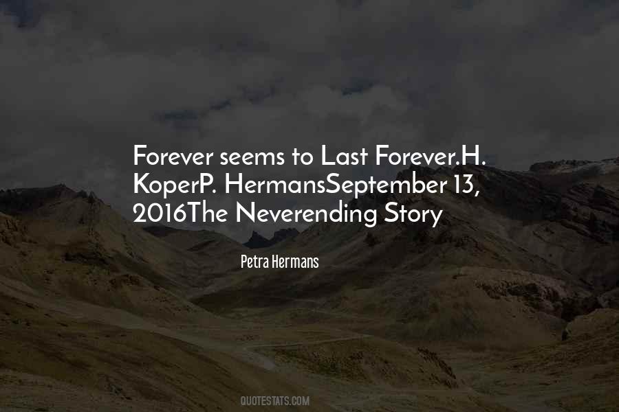 Seems Forever Quotes #1603586