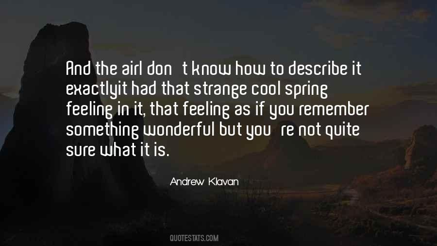 Spring Air Quotes #433093