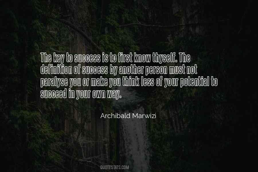 Archibald Quotes #536249