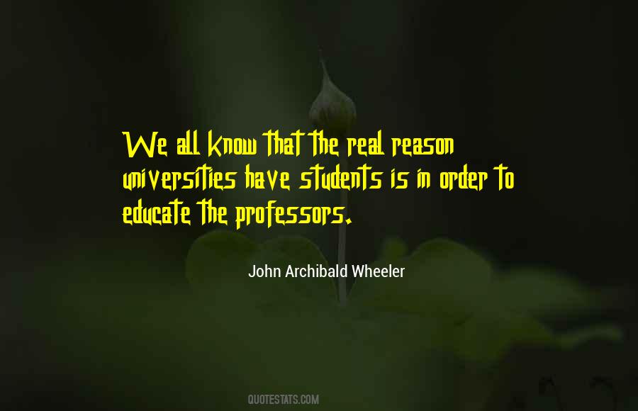 Archibald Wheeler Quotes #998099