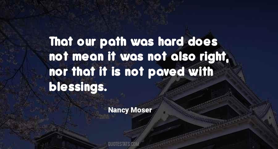 Quotes About Moser #197759