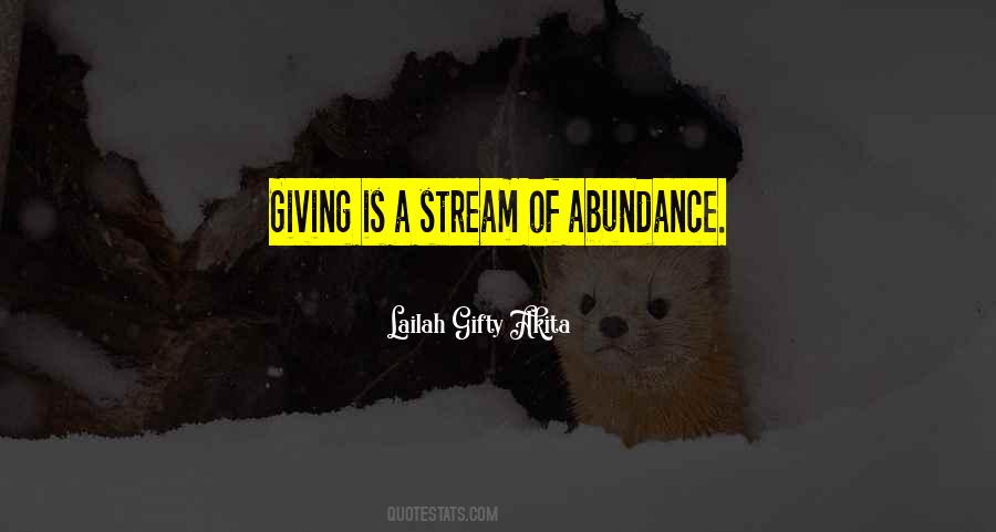 Life Abundance Quotes #245874