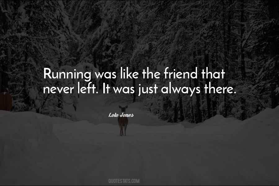 Always Running Quotes #162206