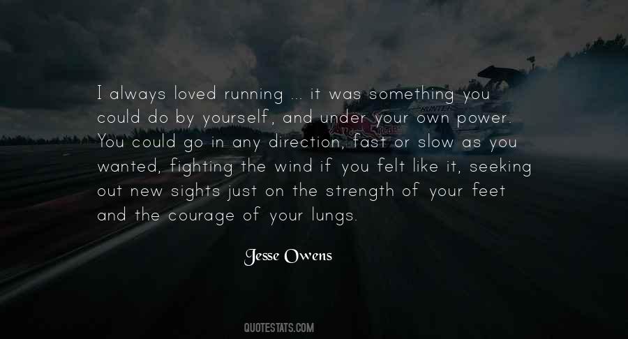 Always Running Quotes #43044