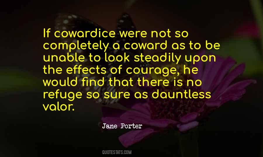Quotes About Valor And Courage #35692