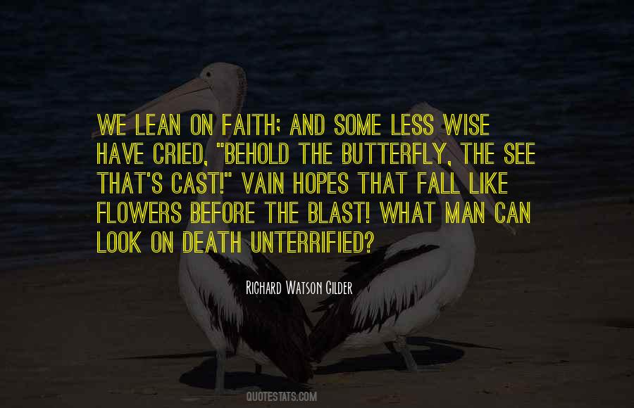 Death And Faith Quotes #1067428