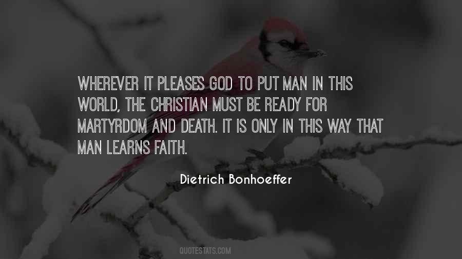 Death And Faith Quotes #217023