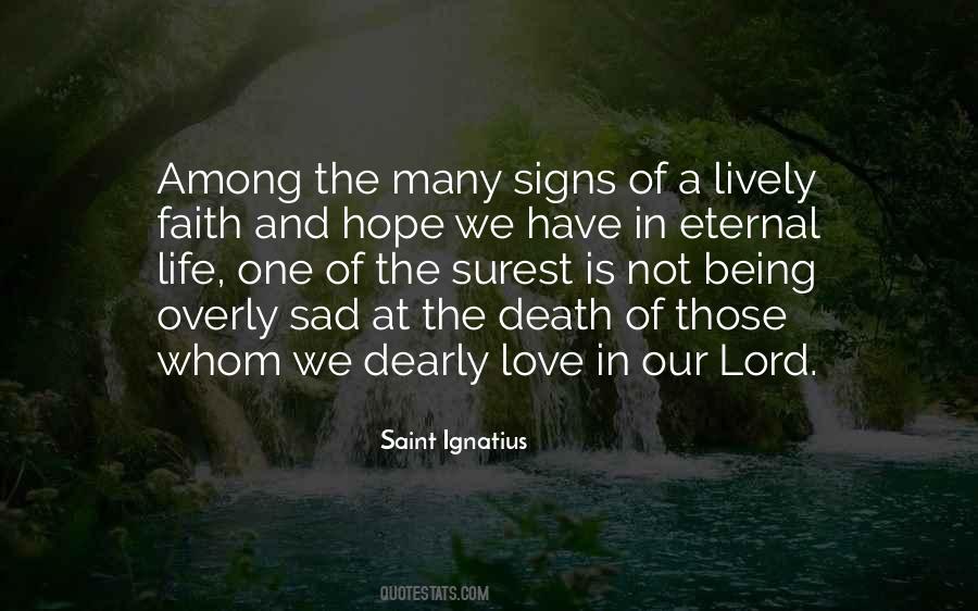 Death And Faith Quotes #342613