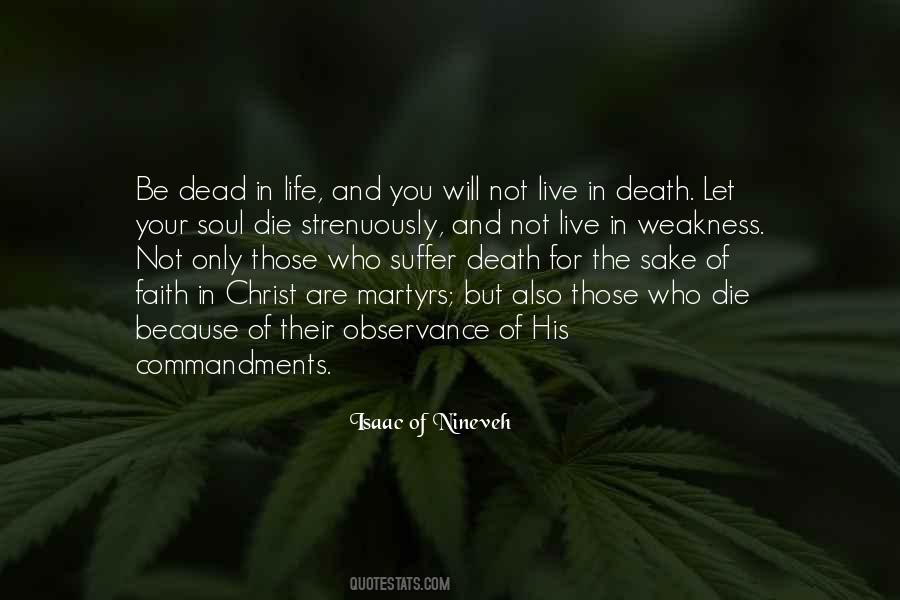 Death And Faith Quotes #573969