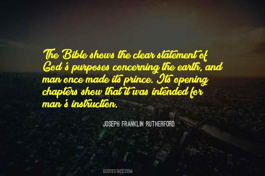 God S Purposes Quotes #1450584