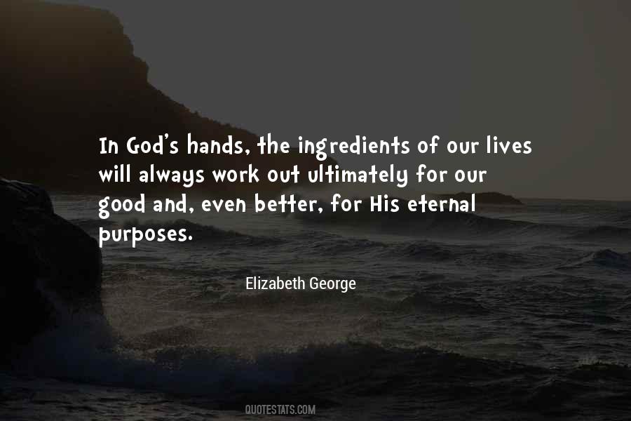 God S Purposes Quotes #697347
