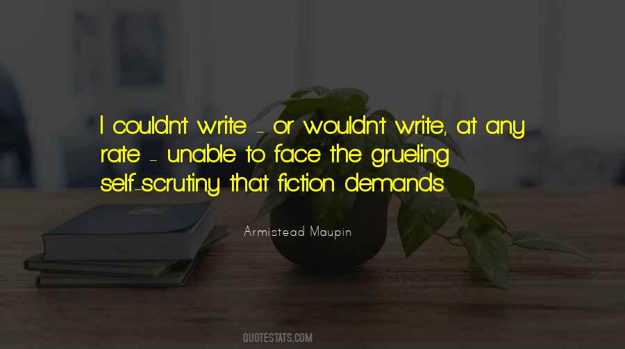 Self Scrutiny Quotes #359584