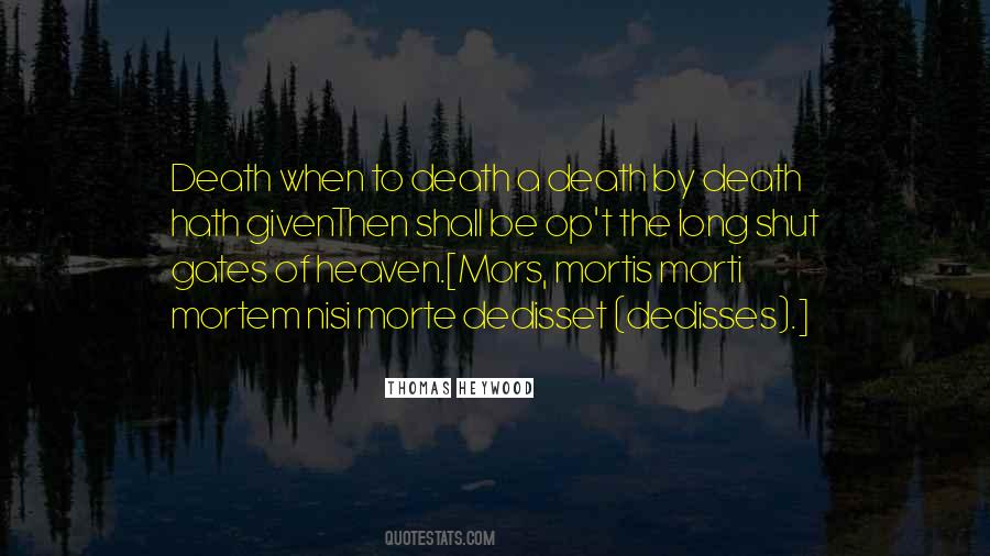 Quotes About Mortem #1509613