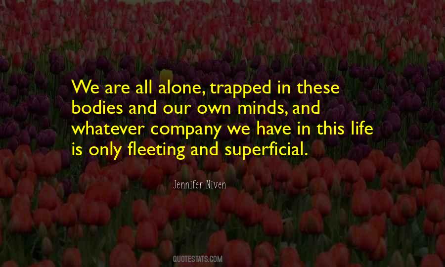 Are We Alone Quotes #110144