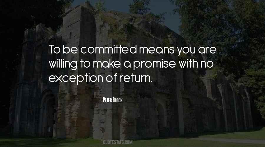 Are You Committed Quotes #1117132