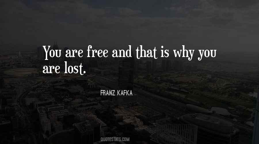 Are You Free Quotes #146456